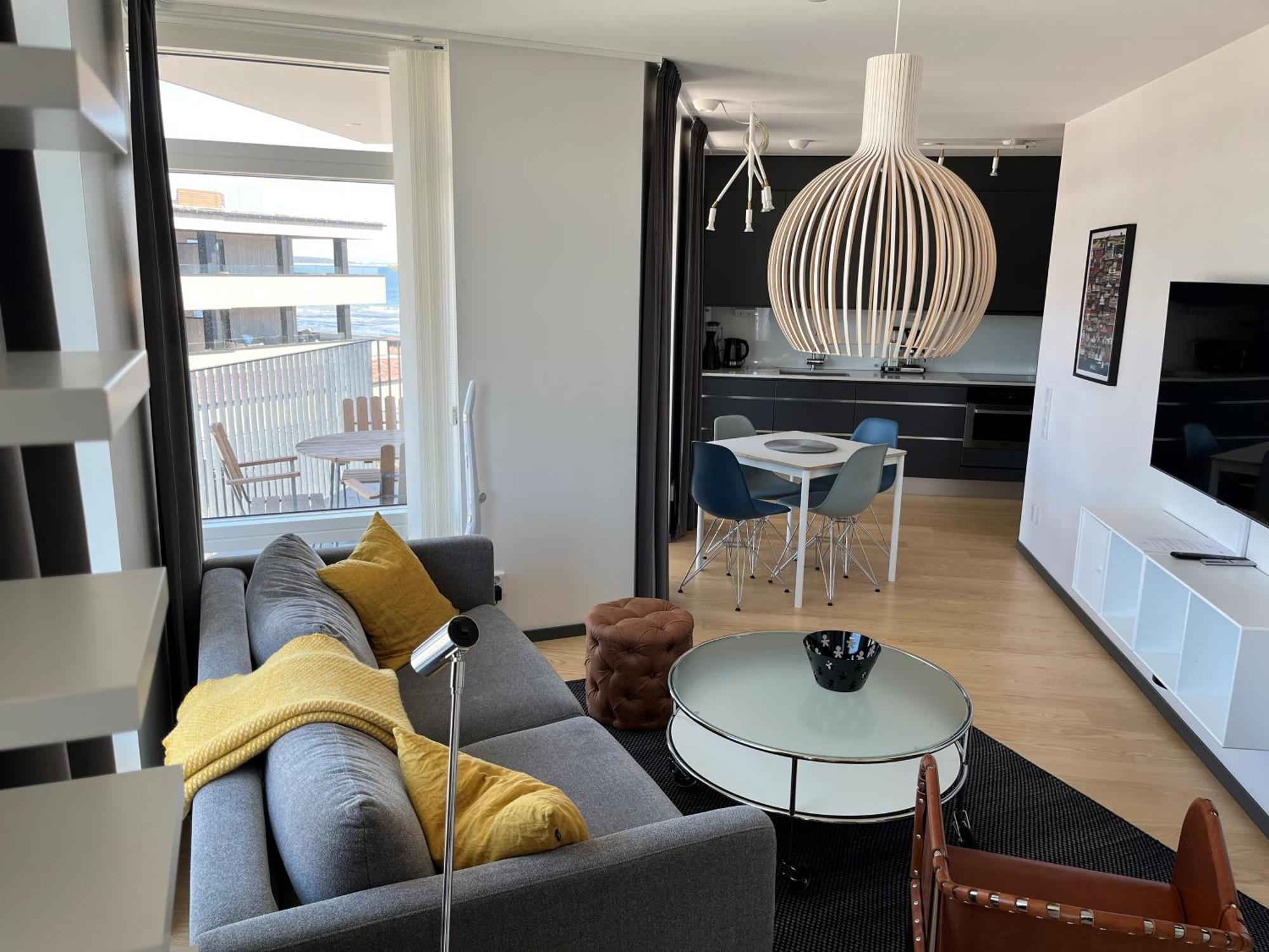 Ahusbrygga Apartment Hotel ภายนอก รูปภาพ