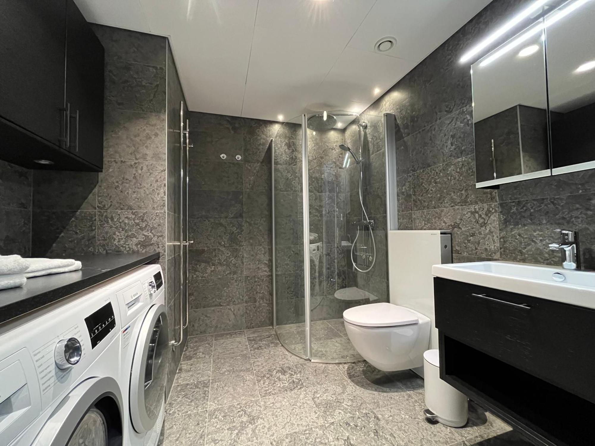Ahusbrygga Apartment Hotel ภายนอก รูปภาพ